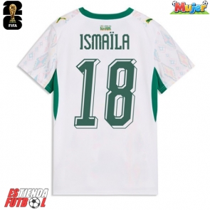 Senegal Ismaila Sarr #18 Primera Equipación Mujer Mundial 2026 Manga Corta